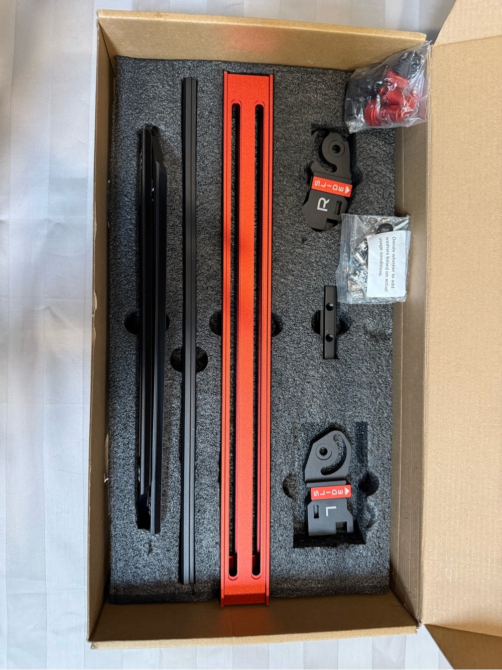 Magmaniac Stair Tread Template Tool Locking Metal Manual SAE Red/Black